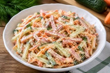 Самый быстрый салат Сгенерировано ИИ