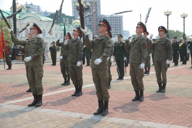 Военный оркестр штаба ВВО завершил подготовку к фестивалю "Амурские волны" в Хабаровске