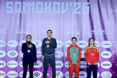 Хабаровчанка Елизавета Шереметьева выиграла первенство Европы по борьбе