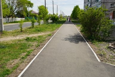 Ещё на двух улицах Комсомольска-на-Амуре завершили ремонт, который шёл по нацпроекту