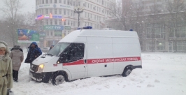 &quotСкорую&quot пришлось откапывать  Мельник Александр, AmurMedia 