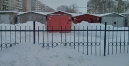 Расчищенный гараж Евгений Попов