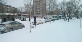 Южный микрорайон Хабаровска приходит в себя после удара снежной стихии Евгений Попов