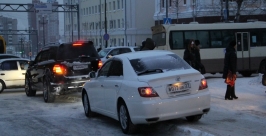 Автолюбители оказались рады появлению инспекторов ГИБДД на дороге Юлия Короткова