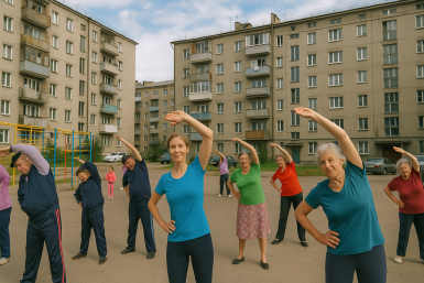 Весь "холодец" с живота рассосался: 1 простое упражнение из зарядки СССР — проверен годами