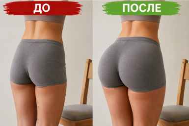 Вместо блинчика – сочный персик: округляем ягодицы за 3 недели – нужен только стул