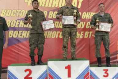 В Хабаровском крае завершился чемпионат Восточного военного округа по военному многоборью Предоставлено пресс-службой Восточного военного округа