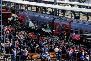 В Хабаровске пройдет иммерсивная передвижная выставка "Поезд Победы"