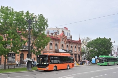 В Хабаровске скорректируют схему движения транспорта в районе Комсомольской площади Пресс-служба администрации Хабаровска