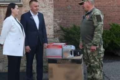 Коллектив КТТУ поддержал коллегу на передовой Пресс-служба КТТУ
