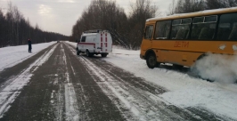 Застрявший автобус пресс-служба Амурского спасательного центра МЧС России