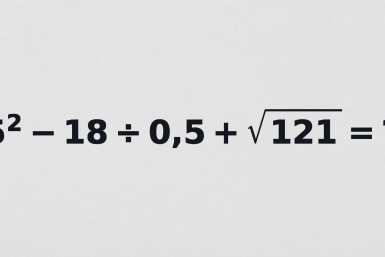 Школьная арифметика для взрослых: пять действий за 20 секунд — справитесь без черновика?