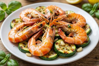 Креветки с кабачками за копейки: вкус тот же, а цена в 3 раза ниже — делюсь рецептом