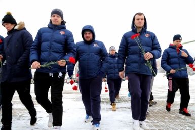 &quotАмурские Тигры&quot вдохновились на игру перед &quotпоследним боем&quot в Хабаровске Роман Федоров, корр. ИА AmurMedia
