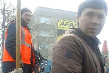 Асфальт в воду продолжат класть по всему Хабаровску Андрей Фокин