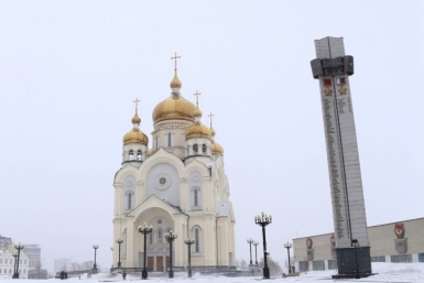 Мощный снежный циклон обрушился на Хабаровский край в разгар весны Роман Федоров, корр. ИА AmurMedia