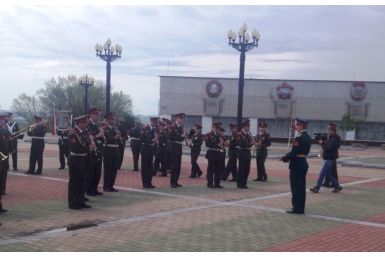 Репетиция выступления для &quotАмурских волн&quot Александра Мельник