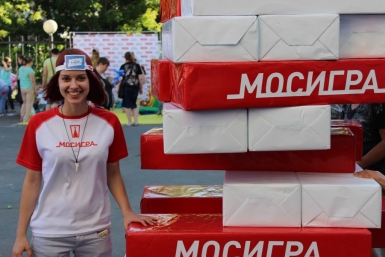 Спортивно-игровая зона от компании &quotМосИгра&quot Евгений Никитенко, корр. ИА AmurMedia 