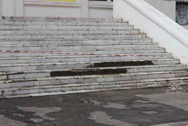 Реконструкция лестницы Александра Мельник