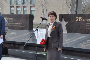 Петрозаводск присоединился к перекличке Городов воинской славы России пресс-служба администрации Петрозаводского городского округа