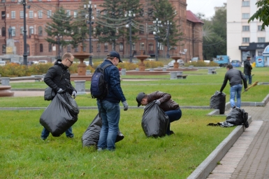 Более 80 тысяч жителей Хабаровского края приняли участие в общекраевом субботнике Пресс-служба губернатора и правительства Хабаровского края