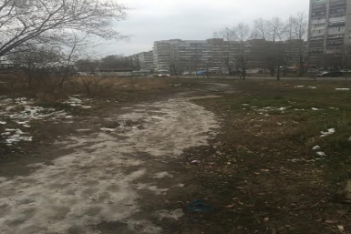 Жители нескольких домов на улице Малиновского в Хабаровске рискуют жизнью из-за отсутствия в этом районе пешеходного перехода Анна Ридняк
