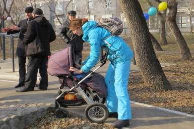 Реконструированный сквер открылся на Уссурийском бульваре Хабаровска пресс-служба администрации Хабаровска