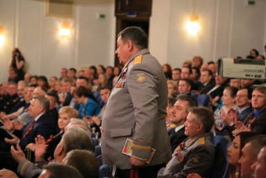 Прием ветеранов ВОВ Федоров Роман, Амурмедиа