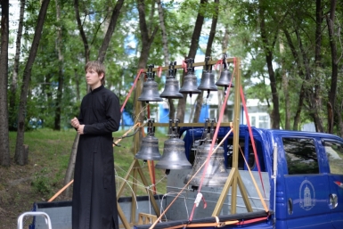 Открытие скульптурной композиции Святых Петра и Февронии Муромских Алексей Тимиргалеев