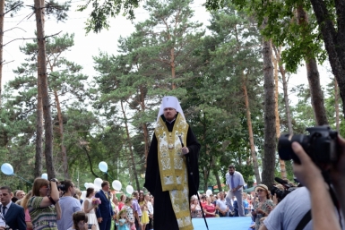 Открытие скульптурной композиции Святых Петра и Февронии Муромских Алексей Тимиргалеев