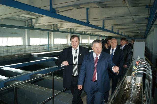 Открытие новых очистных сооружений, Хабаровск