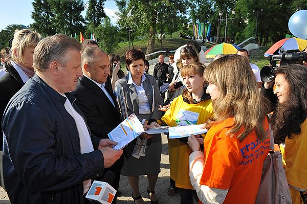 Встреча Вячеслава Шпорта с молодежью