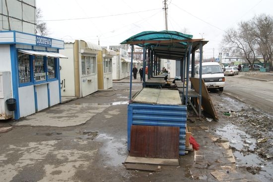 Свалка на рынке по улице Вяземской