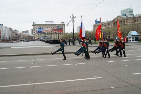 Парад Победы в Хабаровске
