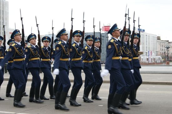 Парад Победы в Хабаровске