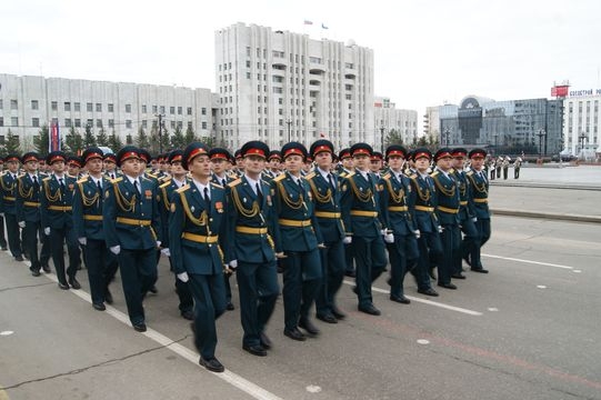 Парад Победы в Хабаровске