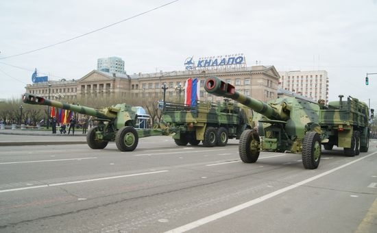 Парад Победы в Хабаровске