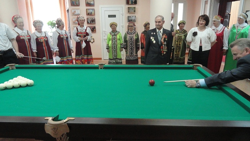 Визит губернатора в Дом ветеранов