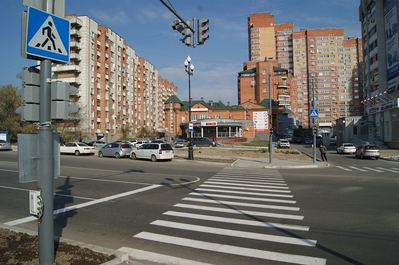 Все работы на этом участке закончены, но светофоры пока не работают
