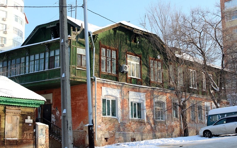Улица Истомина, доходный дом Душечкиных