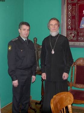 Встреча пристава с митрополитом