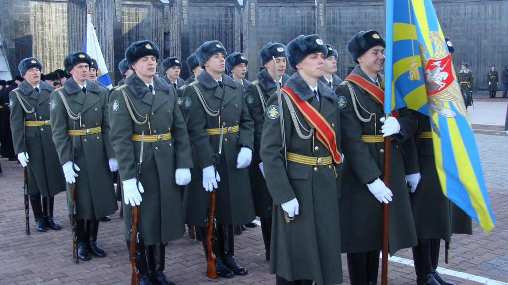 Ровный строй войск
