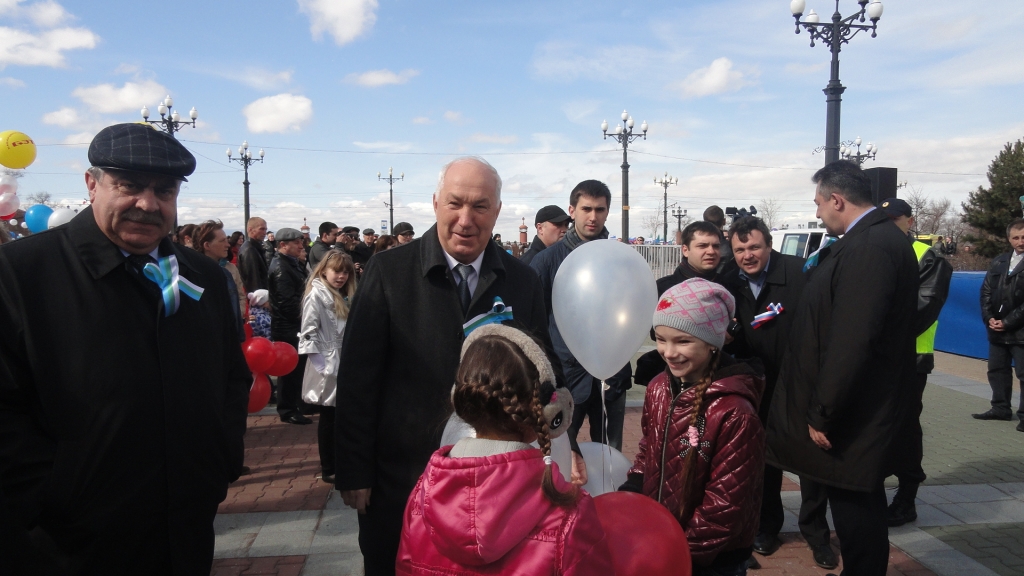 Мэр города Александр Соколов