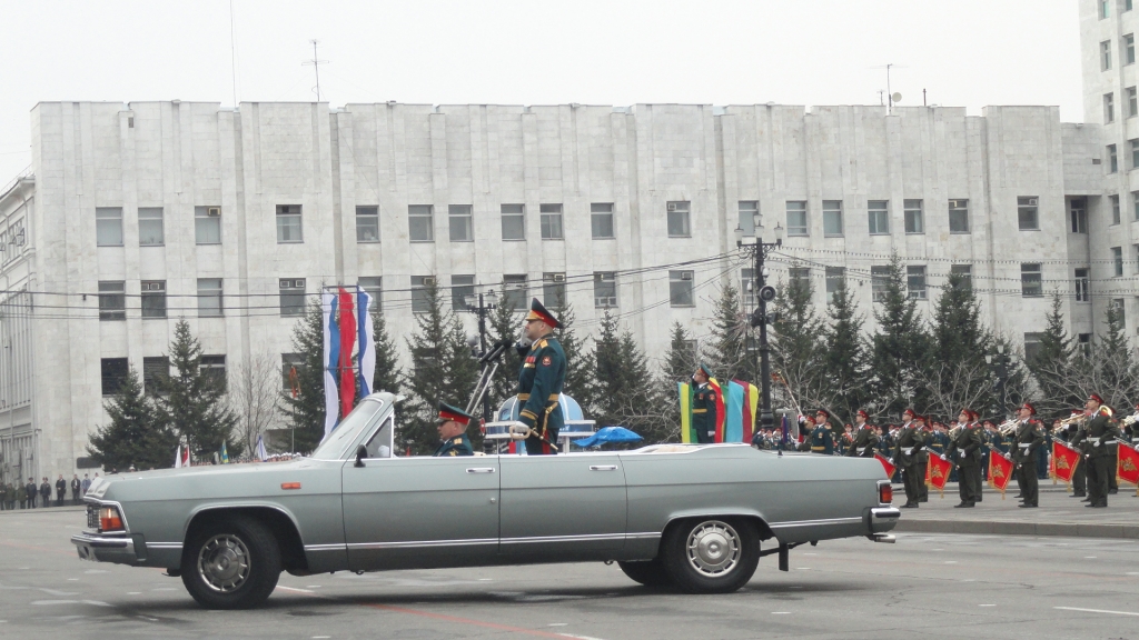 Объезд войск