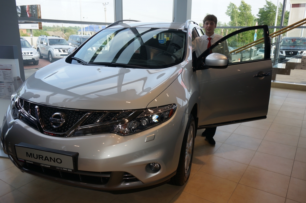 Nissan Murano, Фото с места события собственное