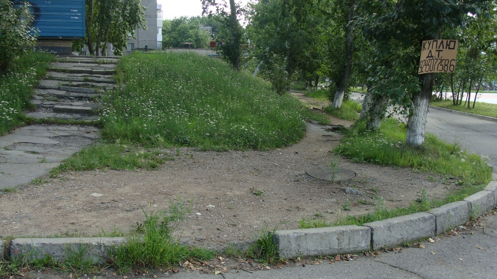 Лестница в окрестностях кинотеатра, Фото с места события собственное