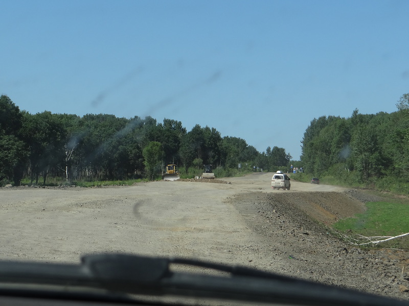 По М60 из Приморья в Хабаровский край, Фото с места события из других источников