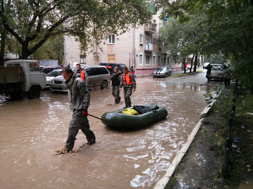 Водное такси, Фото с места события собственное