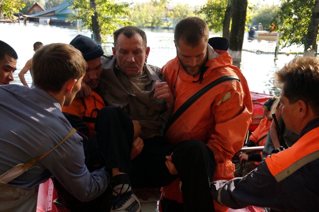 Поселок Менделеева в Хабаровском крае повторил печальную судьбу Атлантиды, Фото с места события собственное