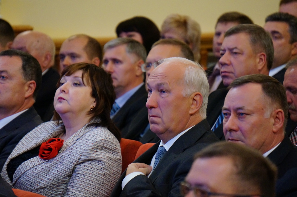 На церемонии инаугурации присутствовало множество высокопоставленных гостей, Фото с места события собственное